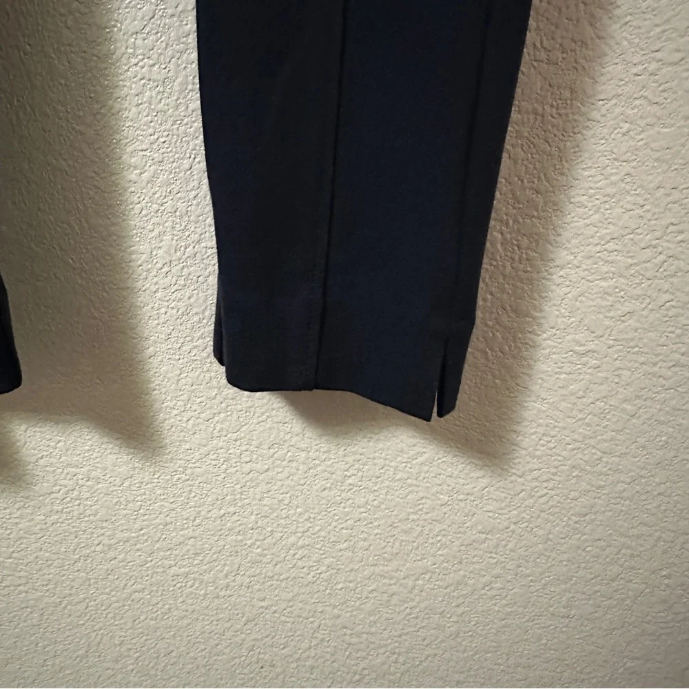 NYDJ Betty Ankle Pants Sz 2‎ Ponte Knit Navy